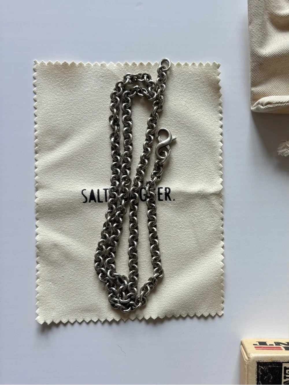 Salty Dagger Men’s Silver Chain Necklace